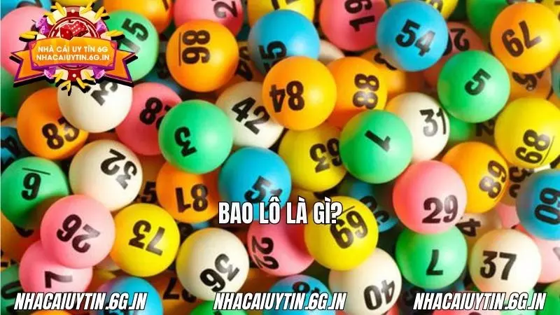 Những định nghĩa liên quan đến hình thức bao lô