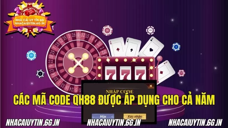 Ưu đãi suốt năm, nhận thưởng đều đặn từ mã code QH88