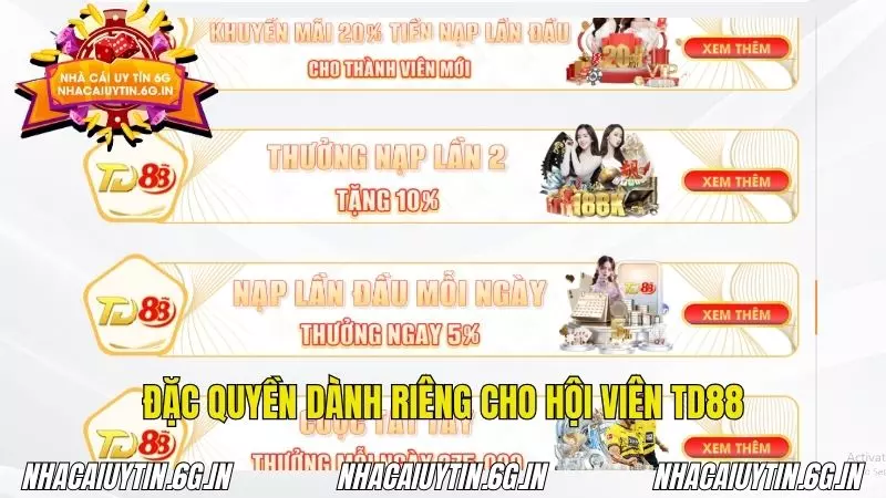 Đặc quyền thượng hạng dành riêng cho giới cược thủ tinh anh