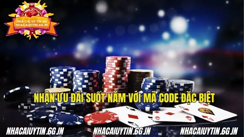 Nhận ưu đãi suốt năm với mã code đặc biệt